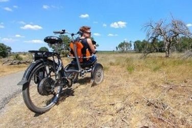 Kundenerfahrung rollstuhl fahrrad OPair mit tretunterstützung Bart Dinkelman